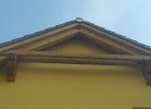 Lysá nad Labem - podbití střechy trapez zlatý dub
